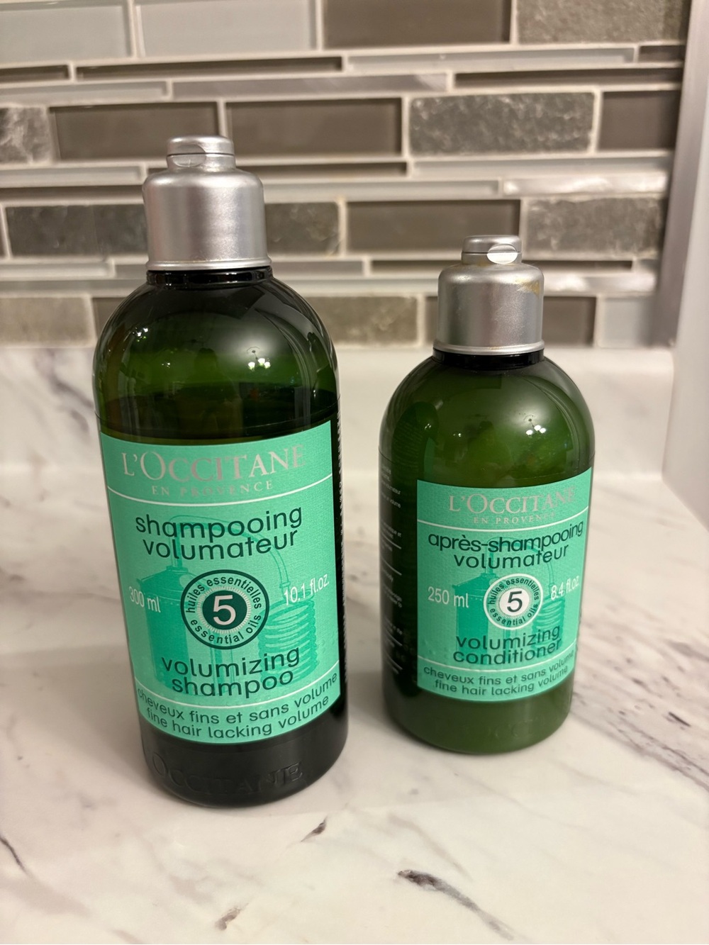 L'occitane Aromachologie Volumizing  Shampoo & Conditioner first formula